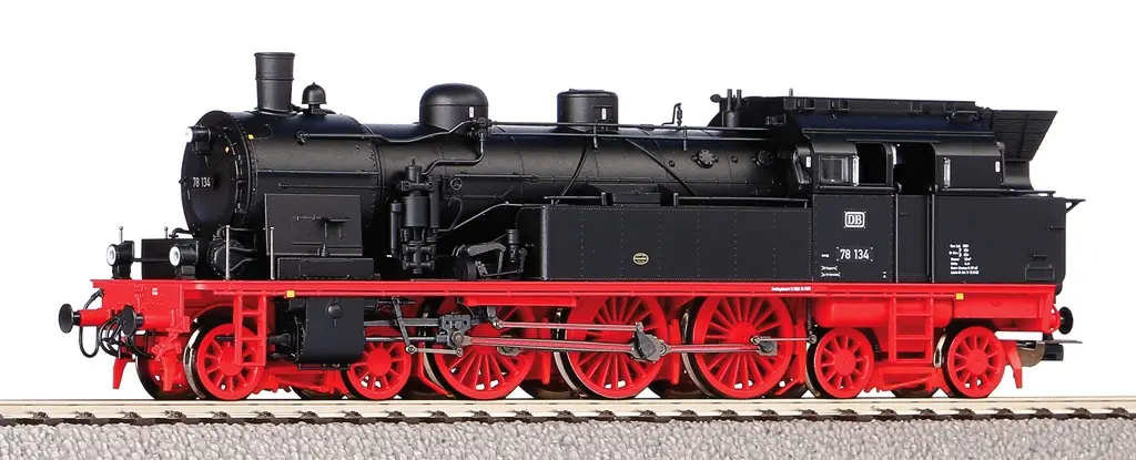 Piko Parní lokomotiva BR 78 DB III včetně zvukového dekodéru a generátoru páry, digitální - 50602
