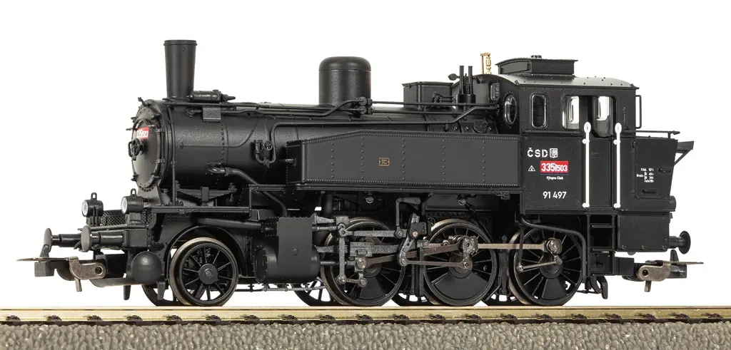 Piko Parní lokomotiva BR 335.1 ČSD III včetně zvukového dekodéru, digitální - 50750