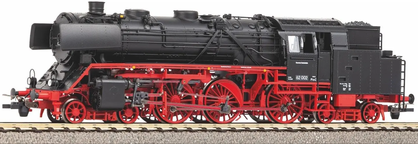 Piko Parní lokomotiva BR 62 DB III, včetně zvuk. dekodéru a digitální spojky, digitální - 55924