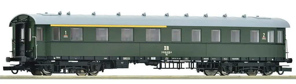 Roco Rychlíkový vagón ABge 1./2. třídy DR - 6200205