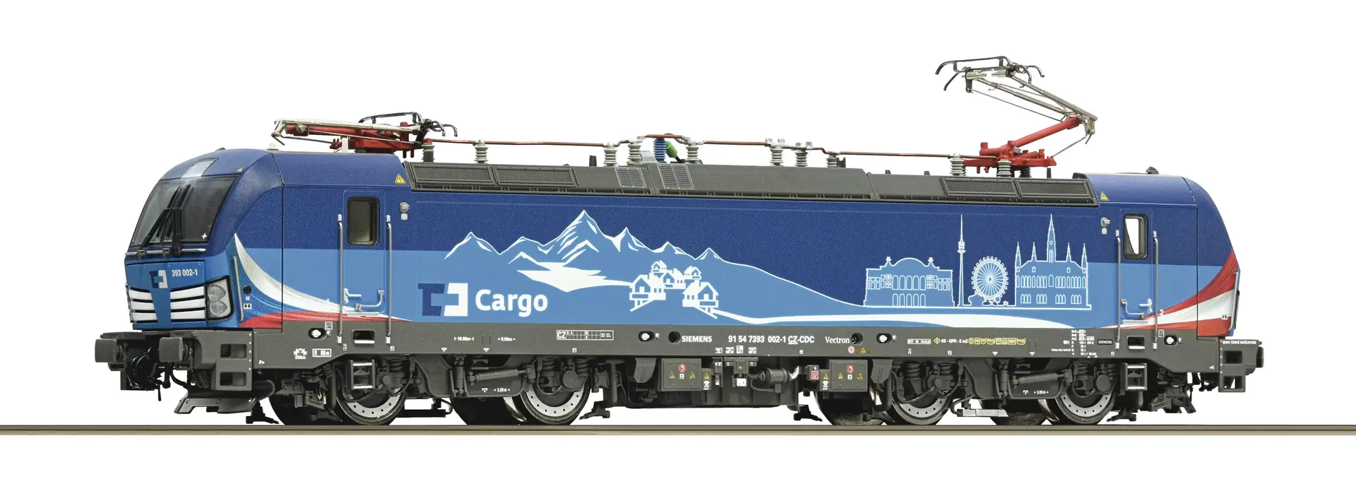 Roco Elektrická lokomotiva 393 002-1, ČD Cargo - 7500113
