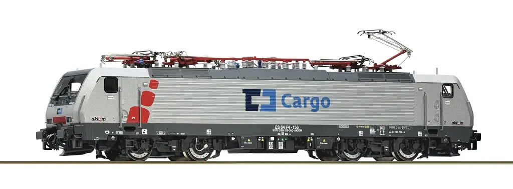 Roco Elektrická lokomotiva 189 156-3 Akiem/ČD Cargo, digitální - 7510202