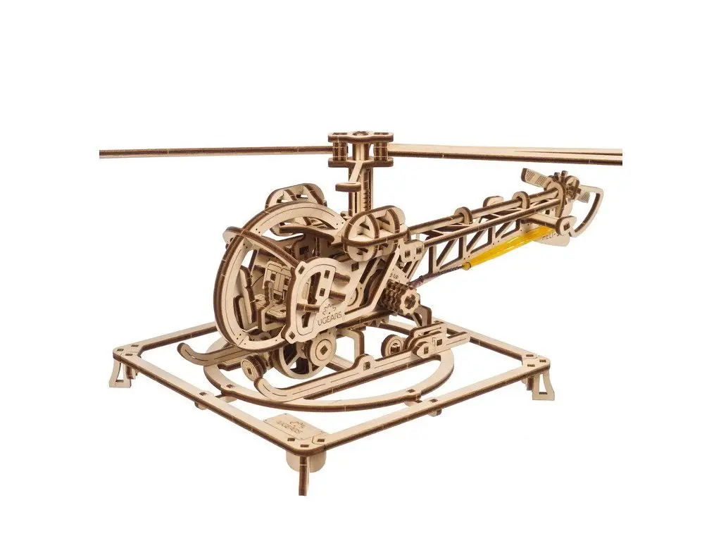 3D mechanický model - Smart, Vrtulník (Ugears)