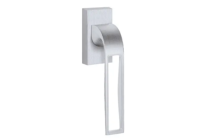 Okenní kování TWIN VISTA P639 HR RO - 4 pol. 45mm (černý mat), Okenní klika