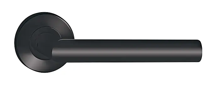 Dveřní kování TWIN VISION H 1802 (CM), klika-klika, Otvor na cylindrickou vložku PZ, Twin CM (černý mat)