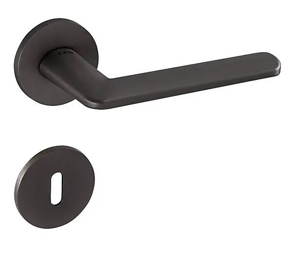 Dveřní kování MP Eliptica - R 3098 5S (T - Titan), klika-klika, Otvor na cylindrickou vložku PZ, MP T (titan)