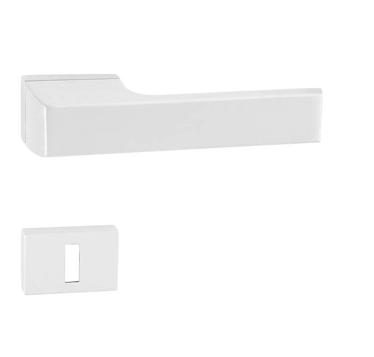 Dveřní kování MP TI - MELODY - RT5 3099 (WS - Bílá matná), klika-klika,