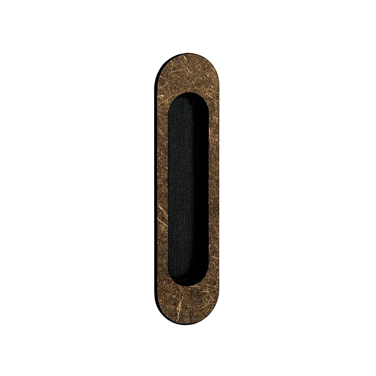 MUŠLE OVÁL MP 040 bez otvoru (OBA - Antik bronz), Bez otvoru, MP OBA (antik bronz)