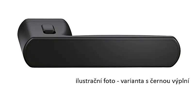 Dveřní kování TWIN ALLEGRA 1618 FAST LOCK (CM - BEZ VÝPLNĚ), klika/klika s uzamykáním