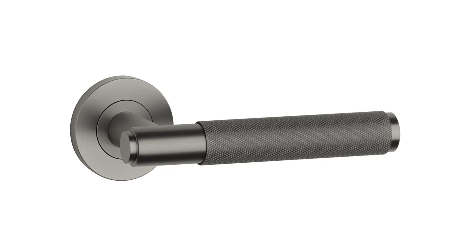 Dveřní kování MP SH - OVAL - R 1741 PRO 8 MM (T PVD - Titan PVD), klika-klika, Bez spodní rozety, MP Titan