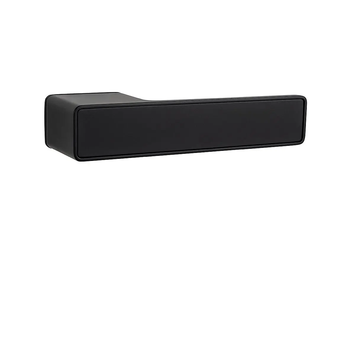 Klika na dveře s uzamykáním MPK - GRANDERA SWITCH LOCK - RT (BS - Černá matná), klika/klilka s uzamykáním, Bez spodní rozety, MP BS (černá mat)