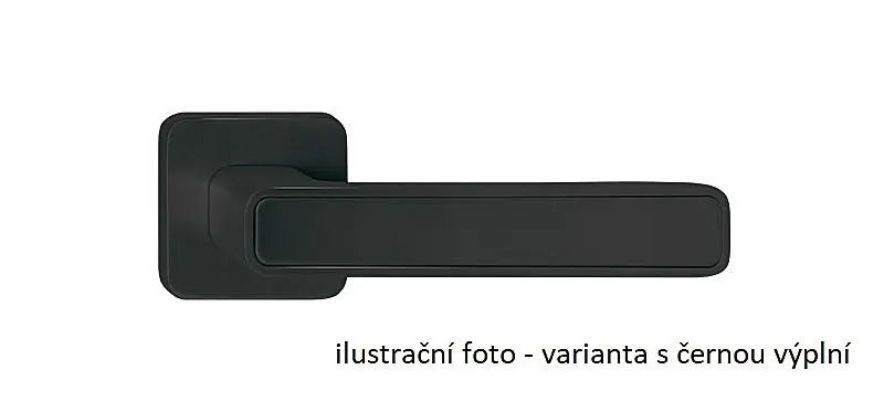 Dveřní kování TWIN INNER FREE P660 bez výplně (CM), klika-klika