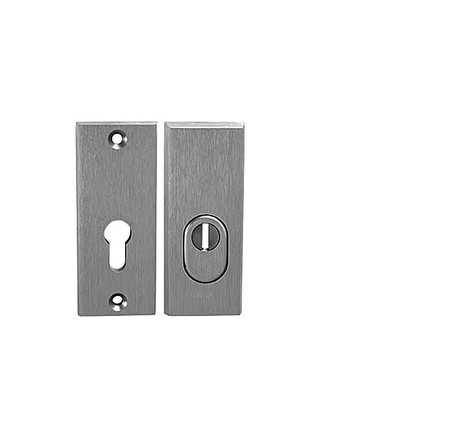 Bezpečnostní rozeta MP AXA - ATLAS2 PLUS (F6 - Inox elox), PZ PLUS s otvorem pro vložku, MP F6 Inox Elox, 95 mm