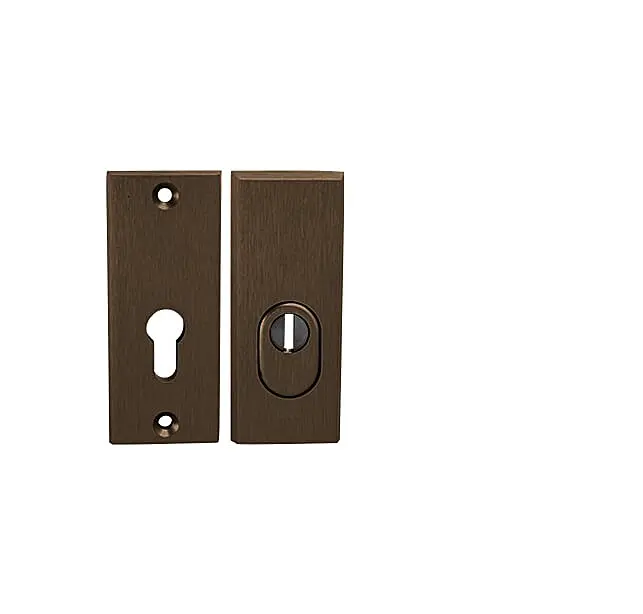 Bezpečnostní rozeta MP AXA - ATLAS2 PLUS (F4 - Bronz elox), PZ PLUS s otvorem pro vložku, MP F4 - Bronz elox, 105 mm