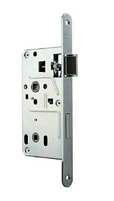 Zadlabací zámek MP MPK - WC 72/80 - D 2355 L/P (Bílý pozink), WC klíč, MP BÍLÁ