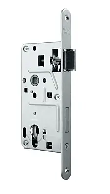 Zadlabací zámek MP MPK - PZ 90/80 - C 4150 pozink L/P (Bílý pozink), Otvor na cylindrickou vložku PZ, MP BÍLÁ