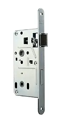 Zadlabací zámek MP MPK - WC 90/60 - C 3345 pozink L/P (Bílý pozink), Otvor na cylindrickou vložku PZ, MP BÍLÁ, 90 mm