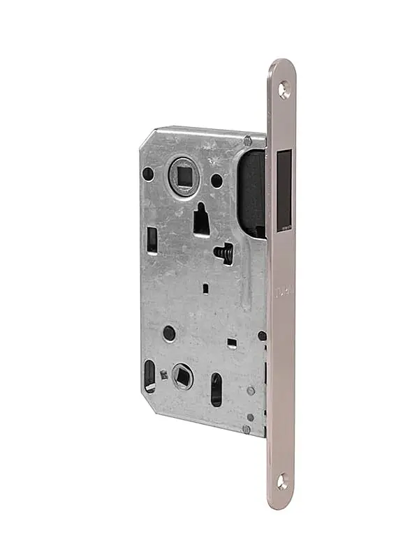 Magnetický zámek MP TI - 3599 WC 90 (ONS - Nikl broušený), WC klíč, MP ONS (nikl broušený), 90 mm