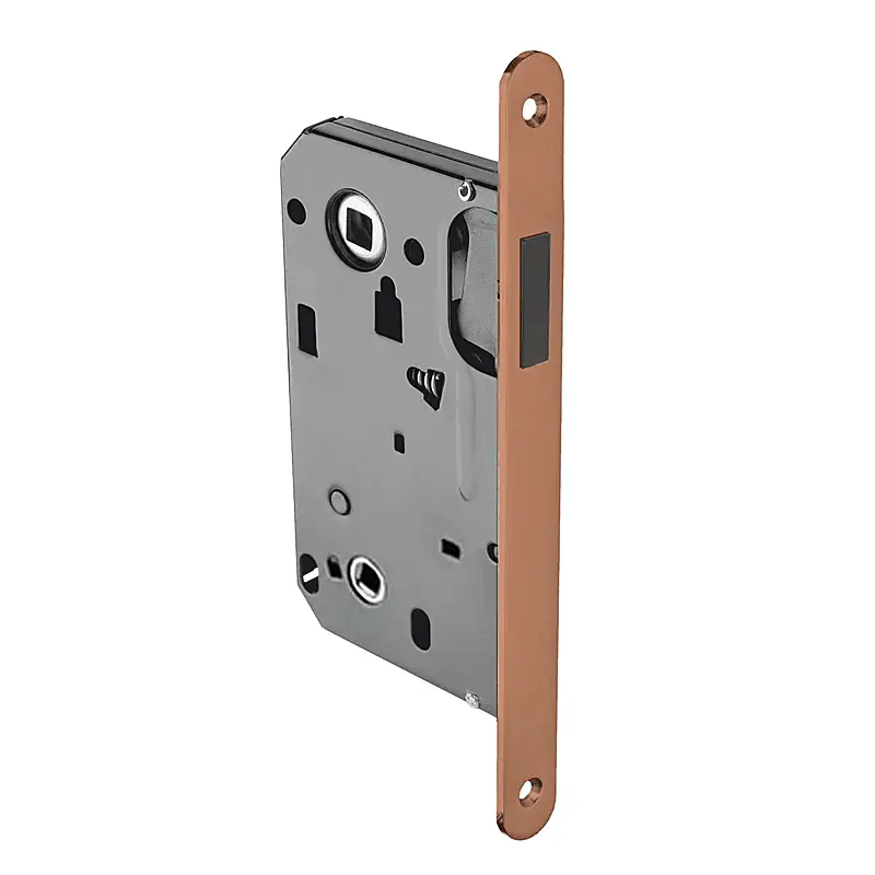 Magnetický zámek MP TI - 3599 WC 90 (CUM - Měď matná), WC klíč, MP CUM (matná měď), 90 mm