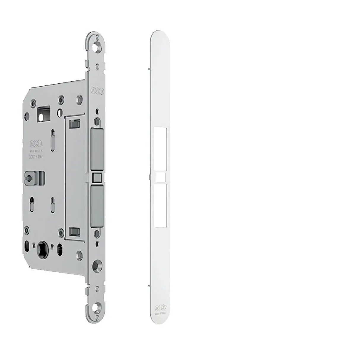 Magnetický zámek MP AGB TOUCH & CLOSE WC s krytkou - 50 (WS - Bílá matná), WC klíč, MP WS (bílá mat)