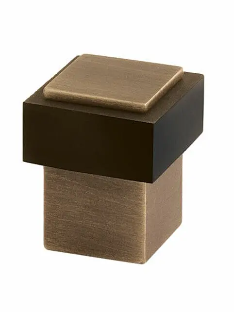Zarážka dveří hranatá MP - 2617 (OGS - Bronz česaný matný), MP OGS (bronz česaný mat)