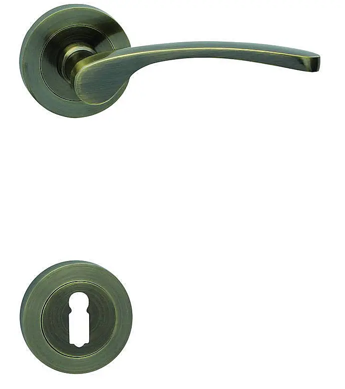 Dveřní kování COBRA LAURA-R (OFS - bronz česaný),