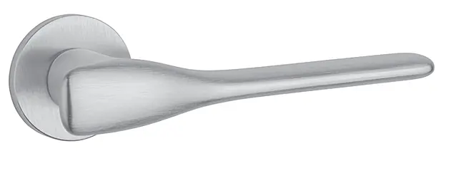Dveřní kování MP Orchide - R 7S (OCS - Chrom broušený), klika-klika,