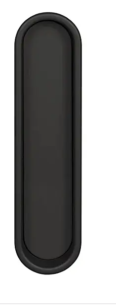 Mušle na posuvné dveře MP PR 2648Z (T - Titan), Bez otvoru, MP T (titan)