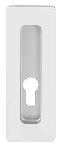 Mušle na posuvné dveře MP TI 4181 5S - PZ (WS), MP WS (bílá mat)