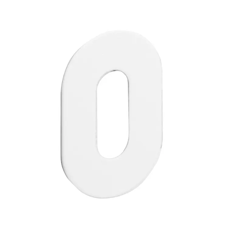 Dveřní rozeta MP VM - 1UOR (WS - bílá matná), Otvor
