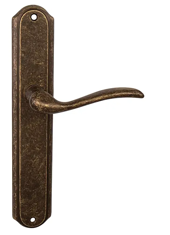 Dveřní kování MP Julia  - SO (OBA - Antik bronz), klika-klika, Otvor na cylindrickou vložku PZ, MP OBA (antik bronz), 90 mm