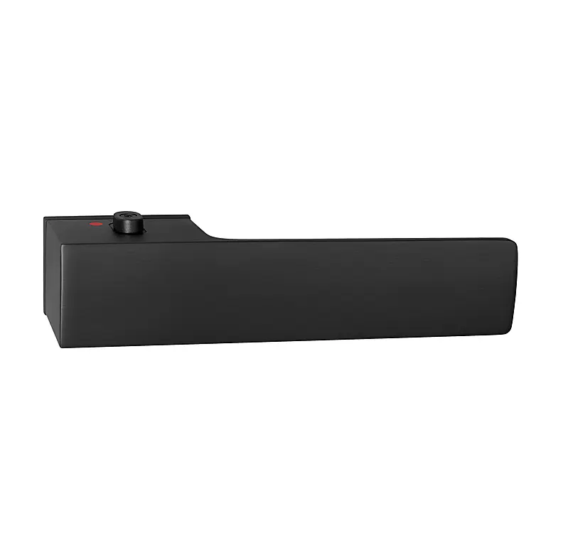 Dveřní kování MP Gordo - RT5 4084 s uzamykáním, 46-53 mm (BS - Černá matná), klika/klika s uzamykáním