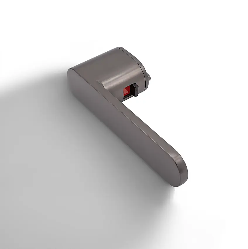 Dveřní kování COBRA OMEGA-S EASY LOCK XL pro dveře 48-60 mm (Titan), klika-klika, Uzamykání na klice, COBRA TIT (titan)