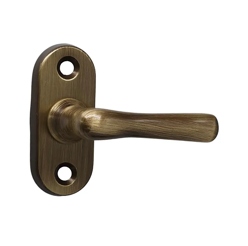 Okenní kování COBRA ELEGANT půloliva malá (OFS - bronz česaný), HO půloliva, COBRA OFS (bronz česaný)