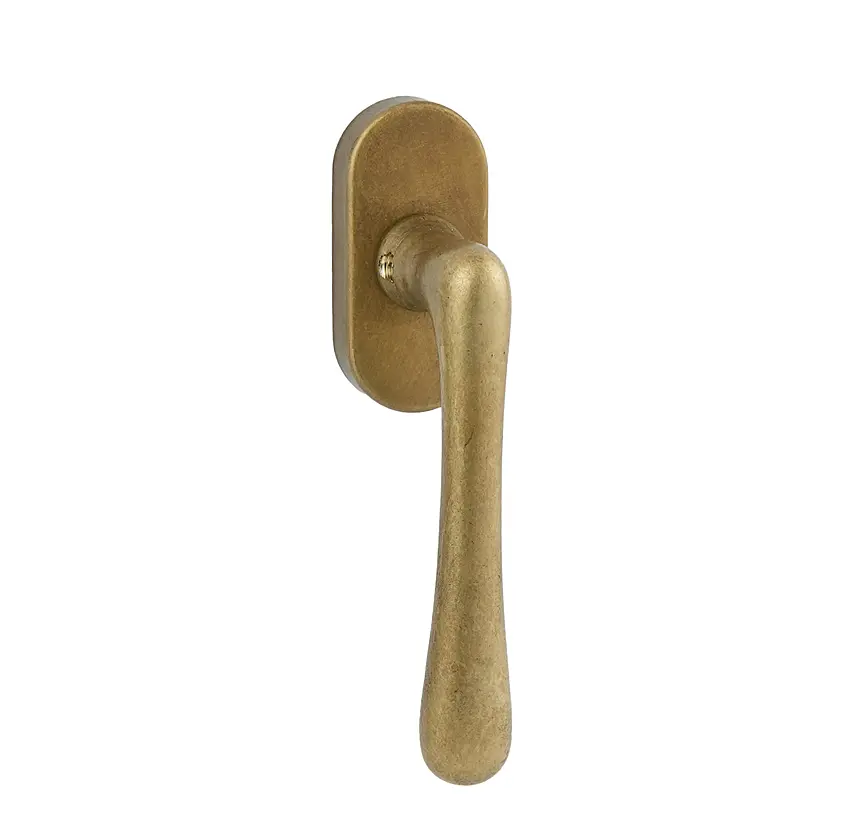 Balkonová klika COBRA ELEGANT (OV - staromosaz), DK balkónová klika, COBRA OV (staromosaz)