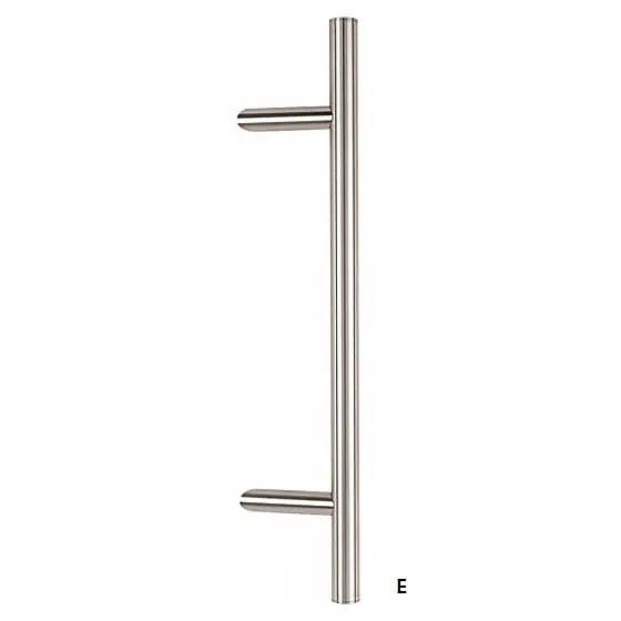 DVEŘNÍ MADLO TWIN BF 118010 (E) - sešikmené - kus, Twin E (nerez matná)