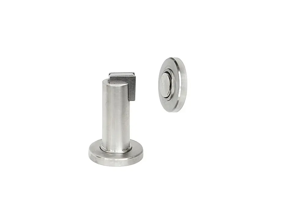 Dveřní zarážka magnetická nerez matná