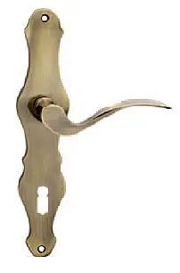 Dveřní kování COBRA MÜNSTER (OFS - bronz česaný),