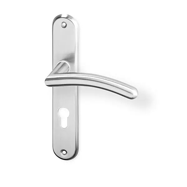 Dveřní kování ACT Heda OV ECO (NEREZ), klika-klika, WC klíč, AC-T Nerez, 72 mm