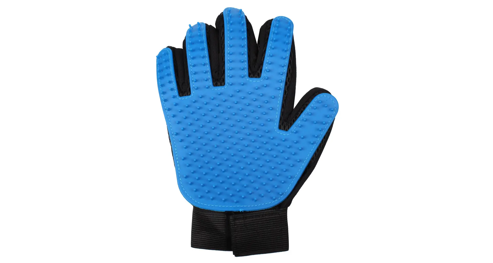 Pet Glove vyčesávací rukavice modrá