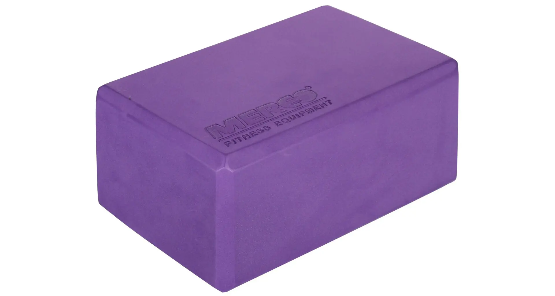 Yoga Block kostka na jógu fialová, 10 cm