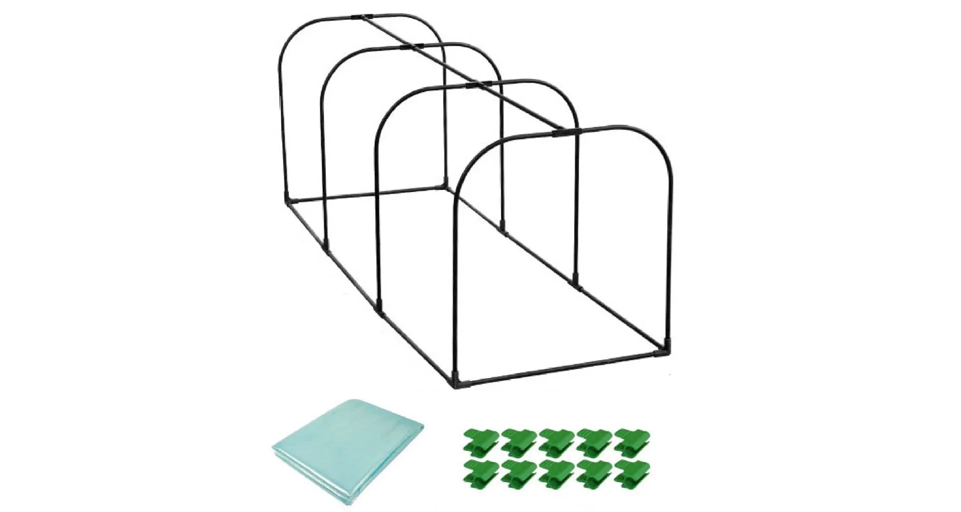 Plant Shed 6B konstrukce na ochranu rostlin 150 x 60 x 55 cm, 1 sada