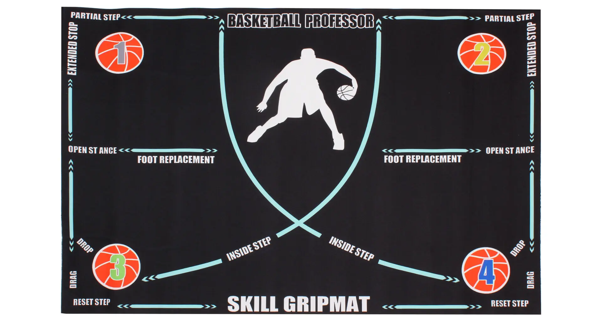 Merco Basketball Mat V1 tréninková podložka 90 x 60 cm
