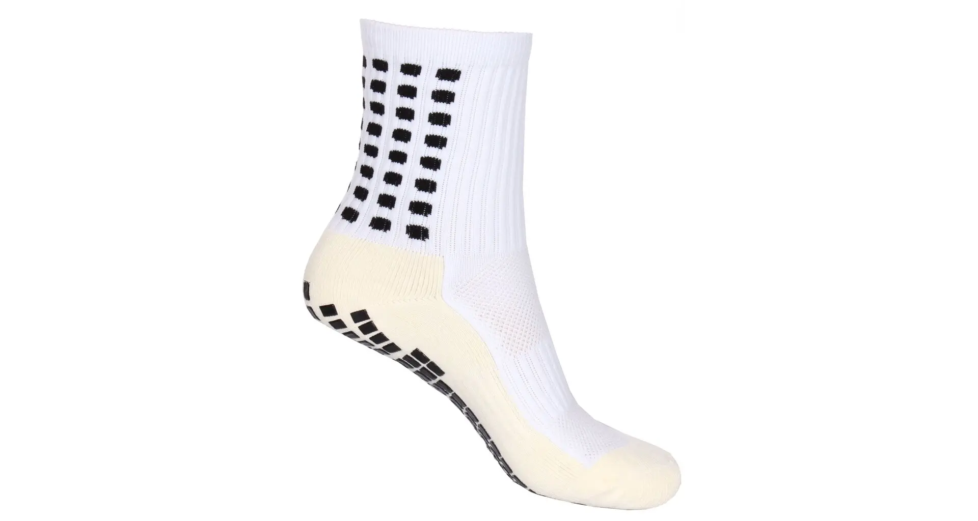 SoxShort Junior fotbalové ponožky, bílá