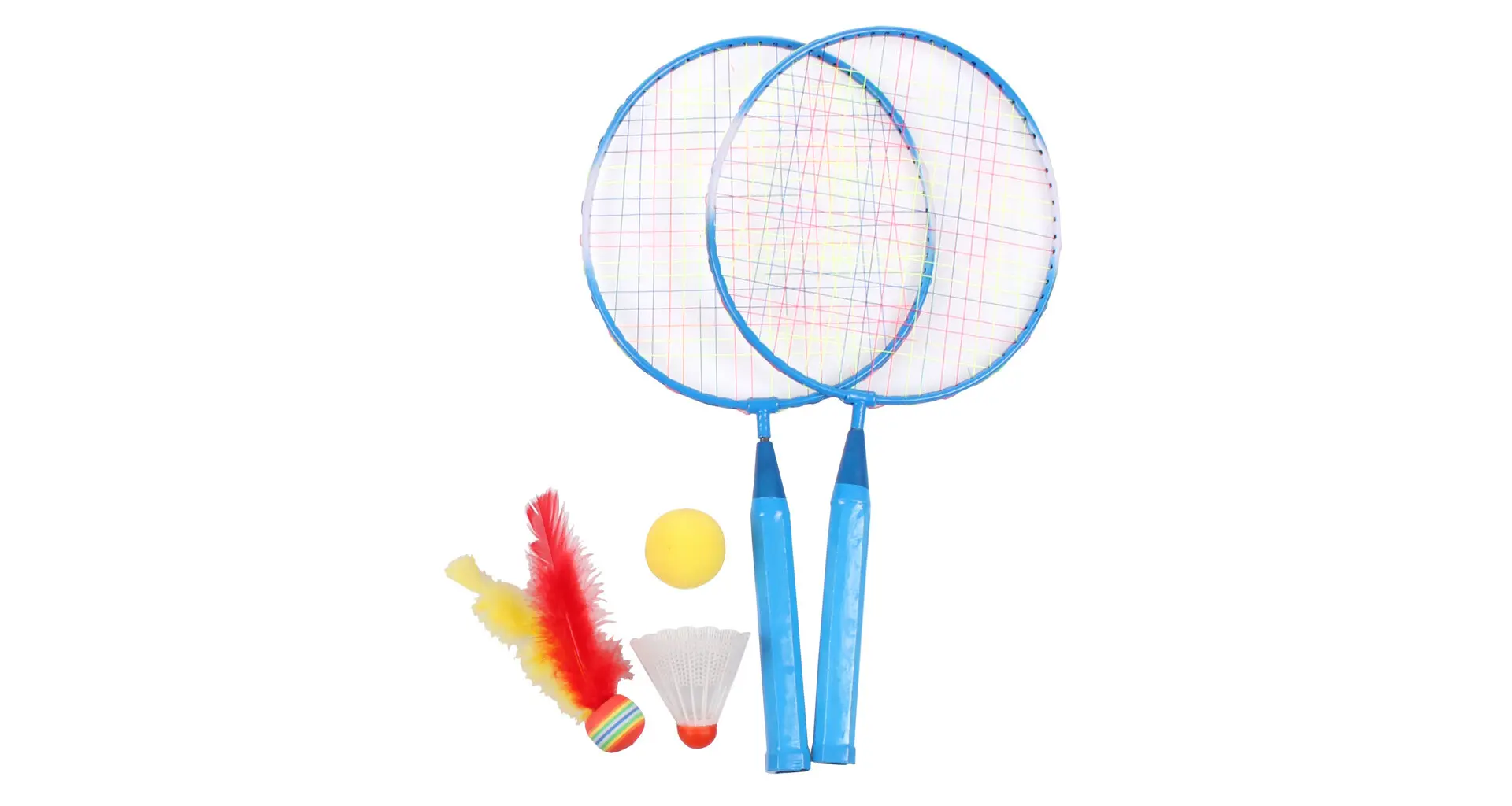 Training Set JR badmintonová sada modrá