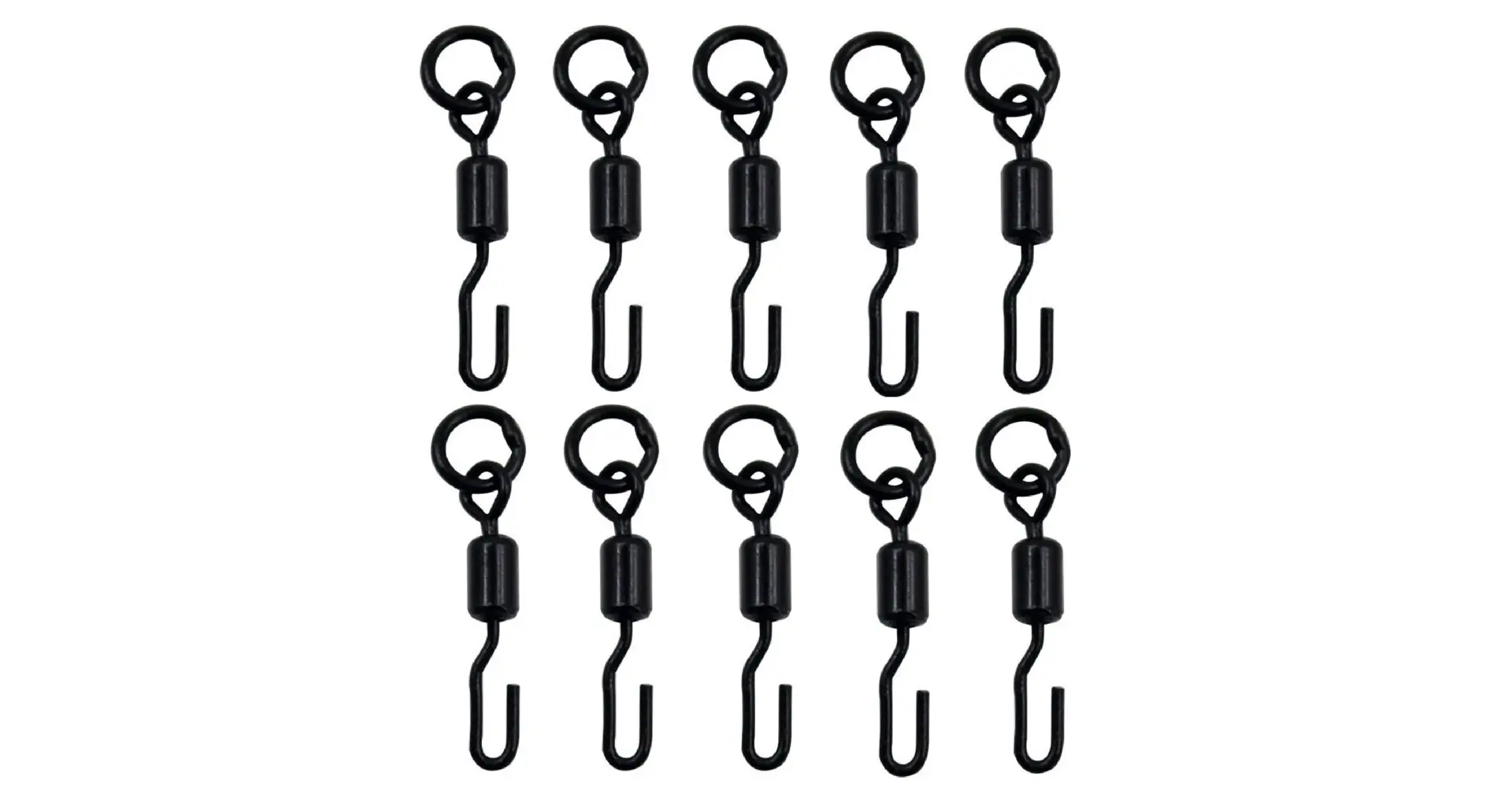 Merco Swivel Ronnie Ring obratlík s kroužkem 10 ks