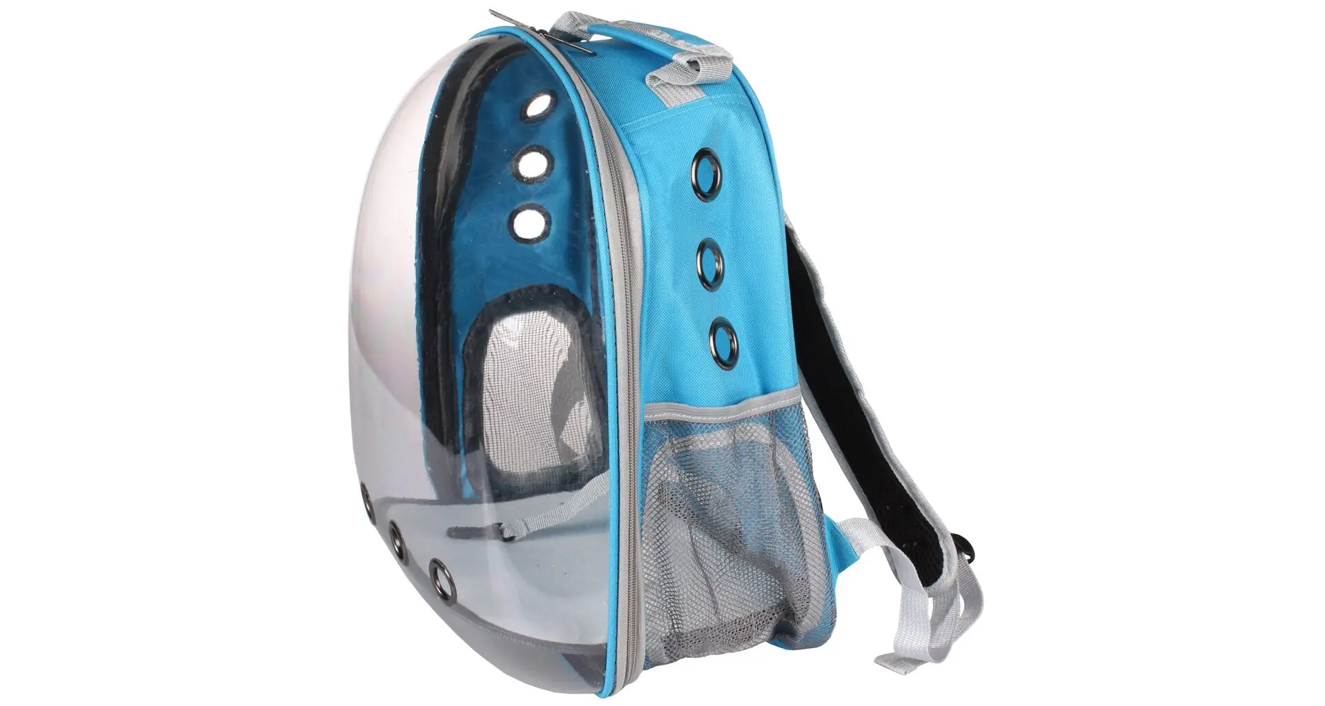 Petbag Transparent batoh na mazlíčky sv. modrá, 1 ks