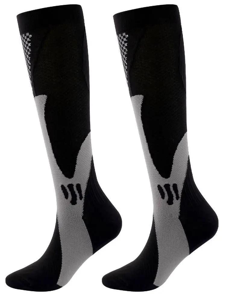 Racer kompresní podkolenky černá, XL