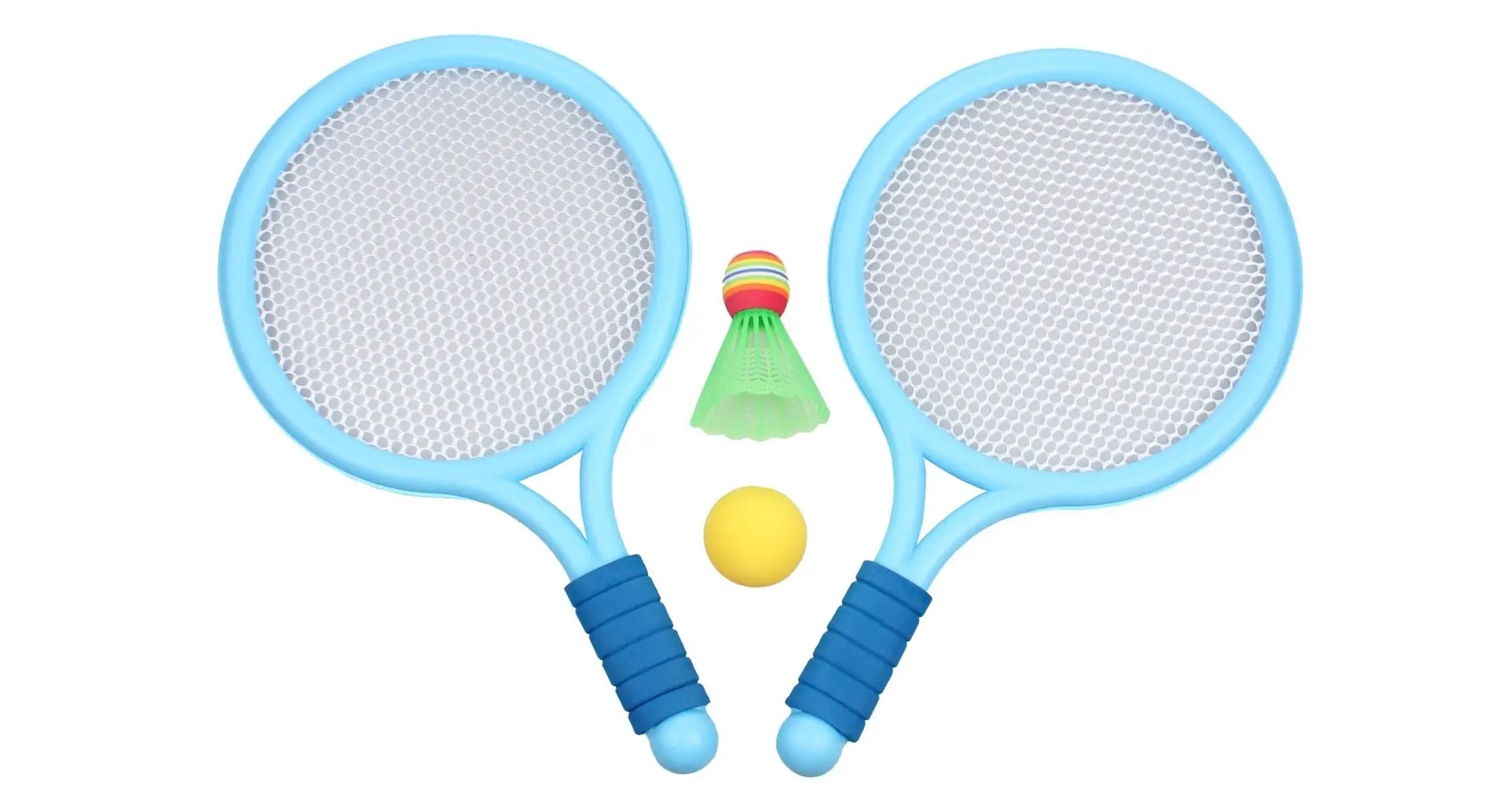 Merco Racket Ball Games sada pálek s míčky modrá