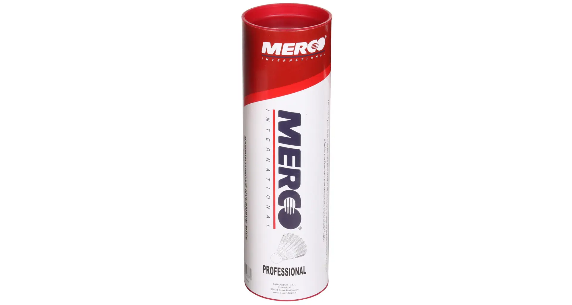 Merco Professional badmintonové míčky červená